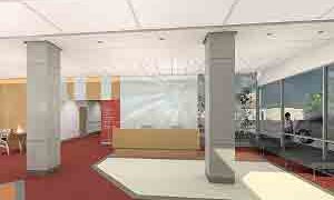 Rendering of the New Lobby