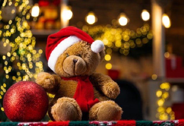 chritsmas teddy bear